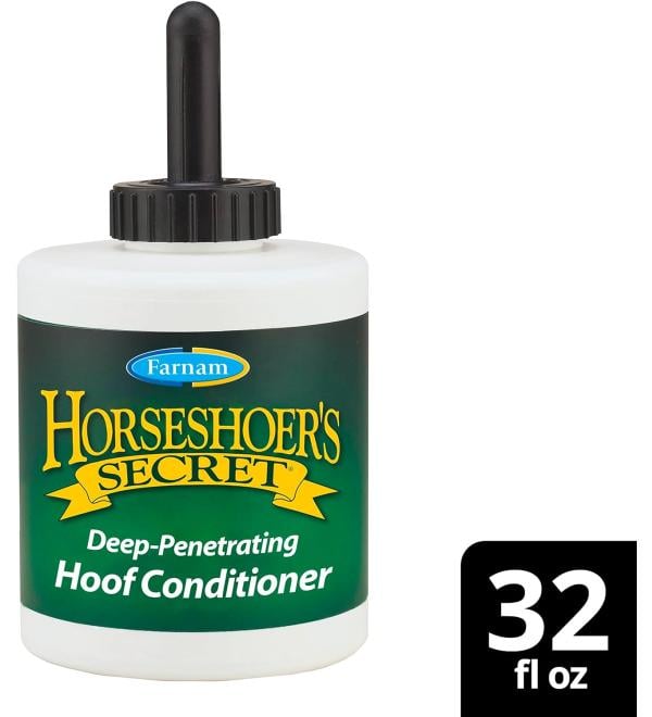 Farnam Horseshoer's Secret Deep-Penetrating Hoof conditioner - Pine - 32 Fl Oz.