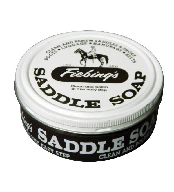 Fiebing's White Saddle Soap, 12 Oz. - Cleans, Softens and Preserves Leather