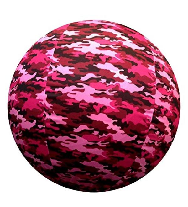 Horsemen's Pride Jolly Mega Ball Pink Camo Cover for Equine Fits 30 Inch Mega Balls