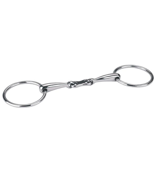 Kerbl 321732/1 Snaffle Bit double broken 12.5cm Width 12.5 cm