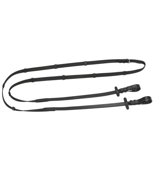 Kerbl Covalliero Antislip rubber reins black Full 1 piece (1 pack)
