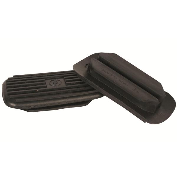 Korsteel Two Bar Stirrup Iron Treads Black 3.75" 3.75" Black