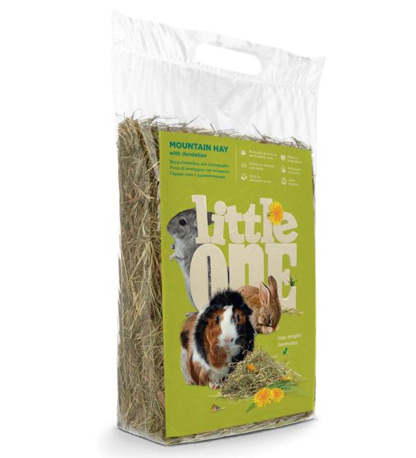 Little One mountain meadow hay with dandelion 1 pack (1 x 400 g) with dandelion 400 g (1 pack)