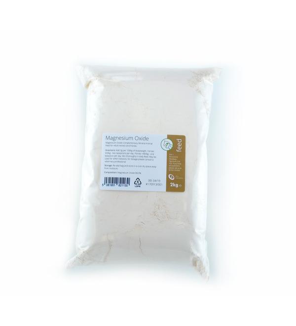 Magnesium Oxide Complementary Animal Feed Supplement 2kg - 98.3% Pure