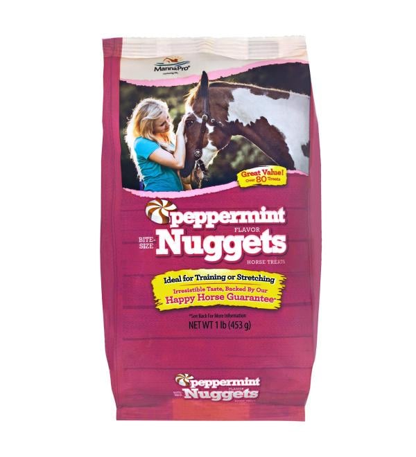 Manna Pro Bite-Size Peppermint Flavored Nuggets