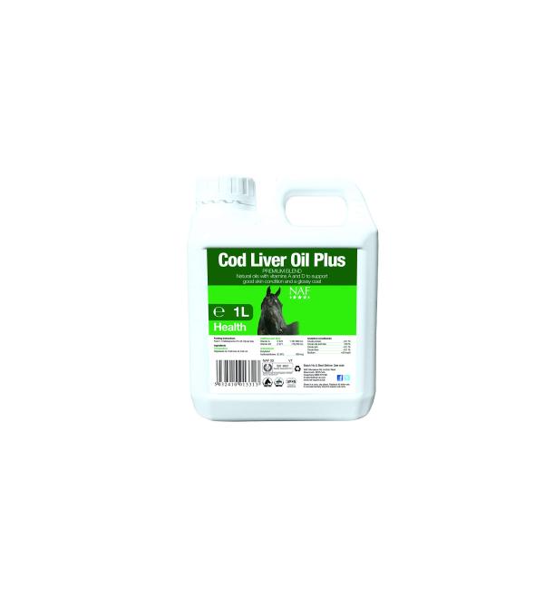 Naf Cod Liver Oil General Horse Feed Supplement 1 Litre