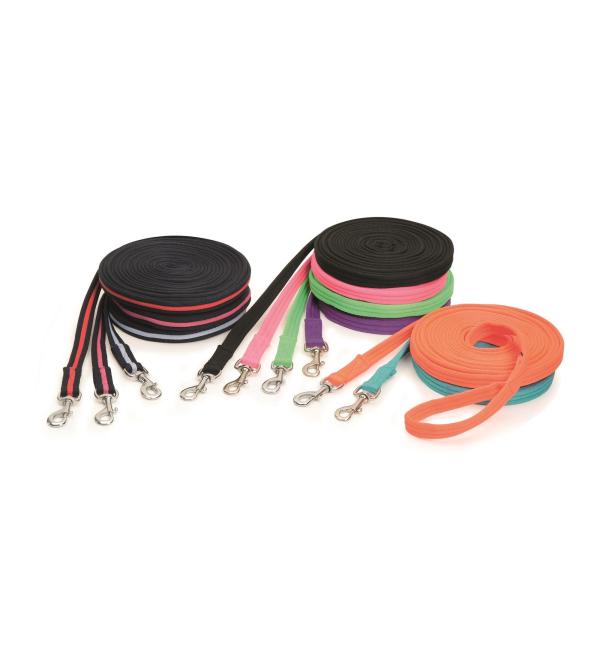 Shires Wessex Soft Feel Lunge Line 8m Black