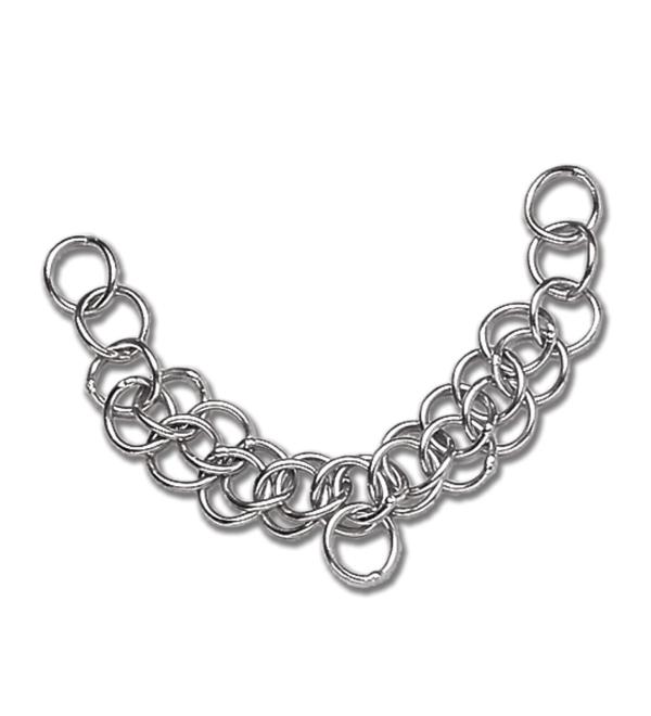 WALDHAUSEN chin chain stainless steel double link ONE