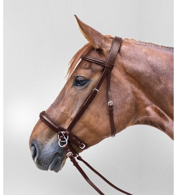 WALDHAUSEN Star Bridle Bitless WB brown